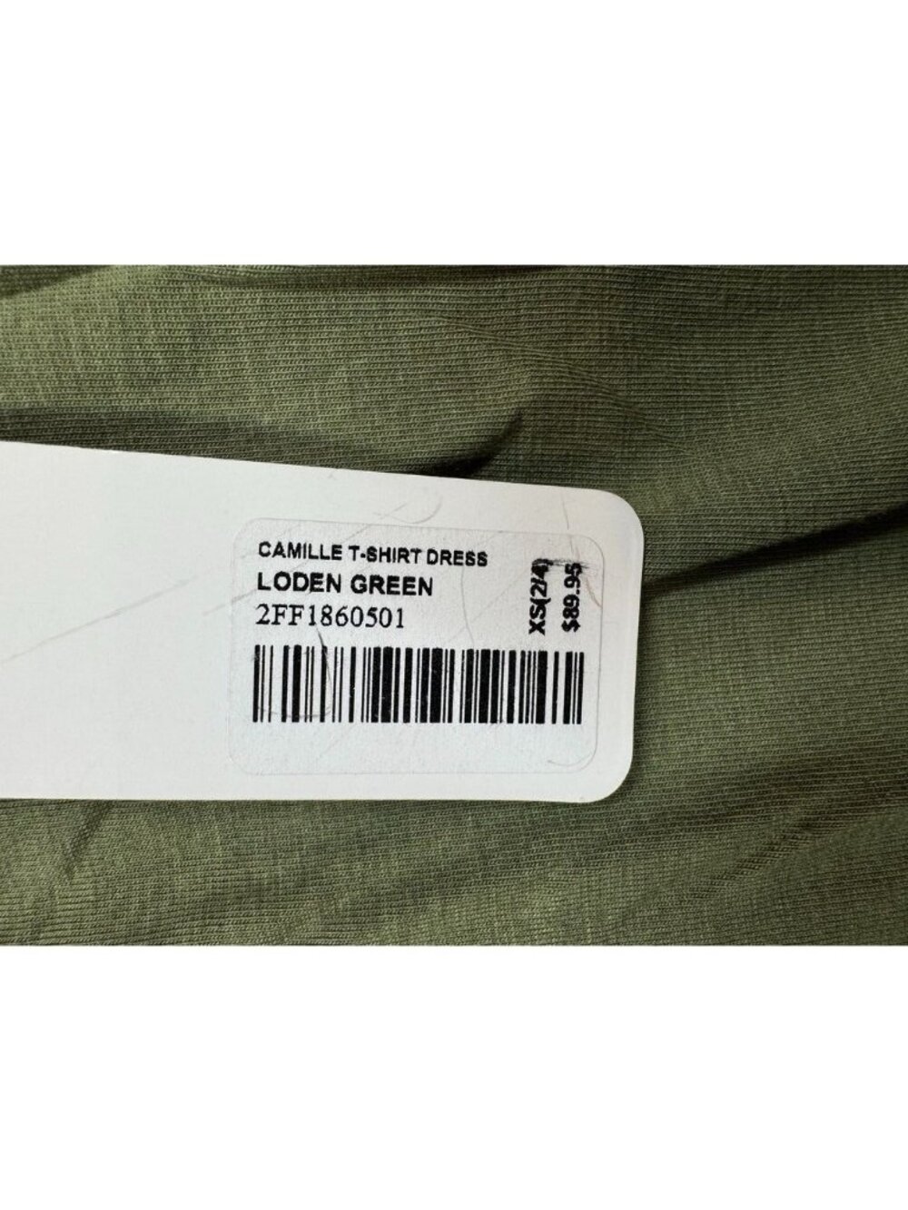 Soft Surroundings Women's Camille T-Shirt Dress Olive Loden Green Size XS 2/4 - Picture 7 of 9
